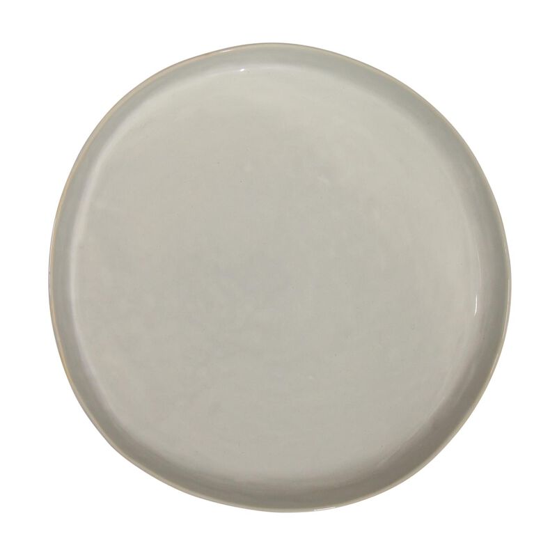 French Country Franco Rustic White X-Large Serving Plate image number 1